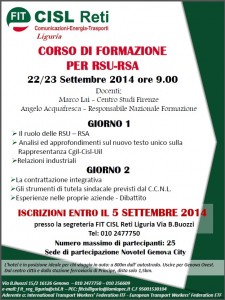 corso rsu rsa