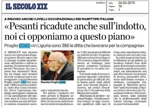 Secolo XIX Proglio