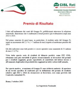 premio di risultato